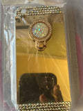 Luxury Crystal Rhinestone Bling Mirror IPhone 6 IPhone 6s  Phone Case NWOT