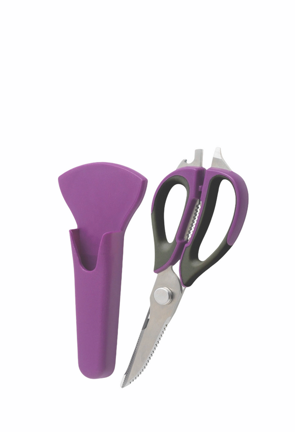Multi Purpose Stainless Steel Scissors Purple