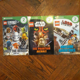 Lego Hero Factory Children's Book Lot of 3