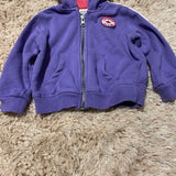 Converse All Star Hoodie Baby Girl Purple Pink Size 12m 75-80cm