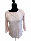 Womens Top PM Pullover Casual Top Charter Club Pale Pink 3/4