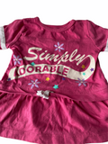 Kidgets simply adorable Baby Girls size 12m Pink Dress