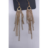 Singing in The Reign-Gold Earrings - Item 152