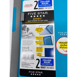 Five Star Advance Wirebound Notebook 2-Subject/College Ruled